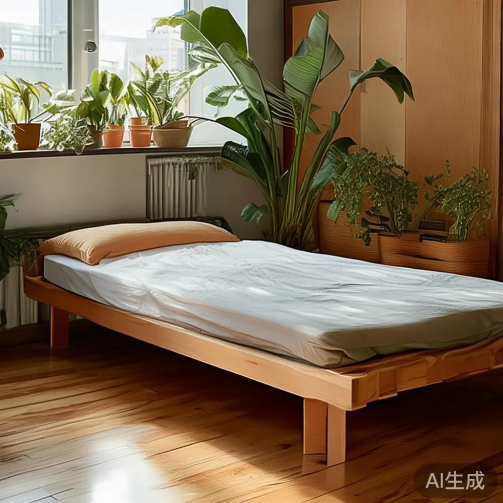 원목 가구 가격을 결정하는 진짜 이유 — 침대 프레임부터 옷장까지 솔직하게 정리합니다 — corner of a small condo apartment with wooden fl